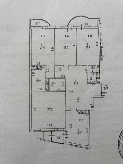 Квартира на бул. Лесі Українки, 7А в Києві, ID 188292, фото №8