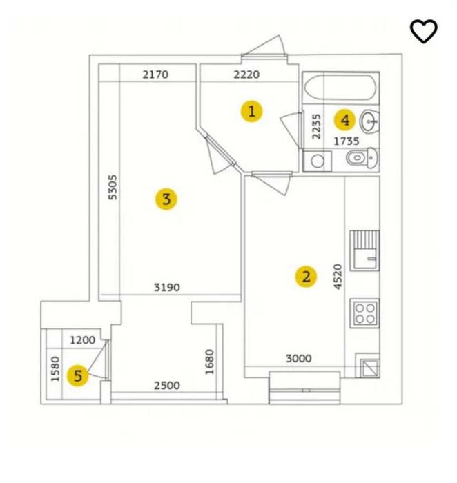 Квартира на ЖК Тетерівський Бульвар в Житомирі, ID 227677, фото №10