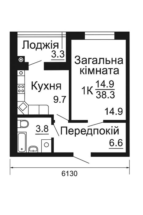 Квартира на ЖК «Львівський Затишок» в Києві, ID 235265, фото №10