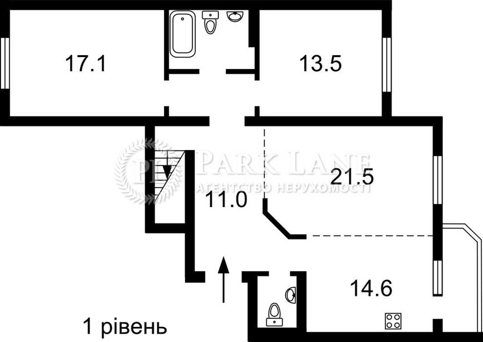 Квартира на вул. Княжий Затон, 11 в Києві, ID 179043, фото №15