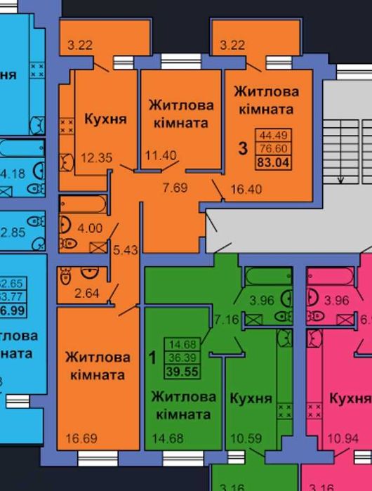 Квартира на вул. Героїв України, 6А в Полтаві, ID 181449, фото №2