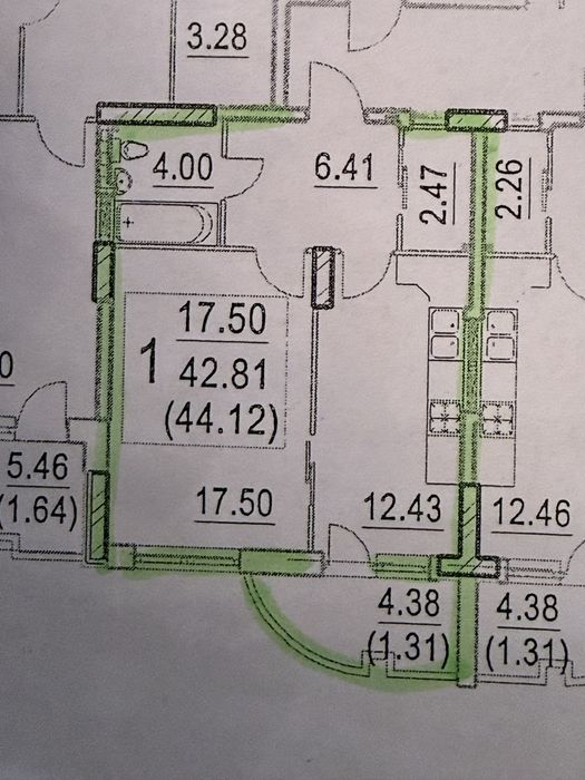 Квартира на ЖК Нові Черемушки в Одесі, ID 255143, фото №1