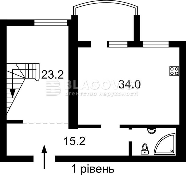 Квартира на просп. Івасюка Володимира, 8 в Києві, ID 208866, фото №23