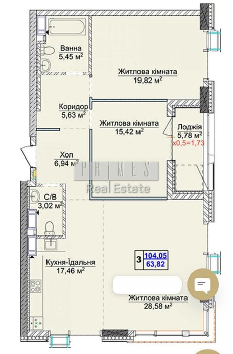 Квартира на ЖК Новопечерські Липки в Києві, ID 179560, фото №5