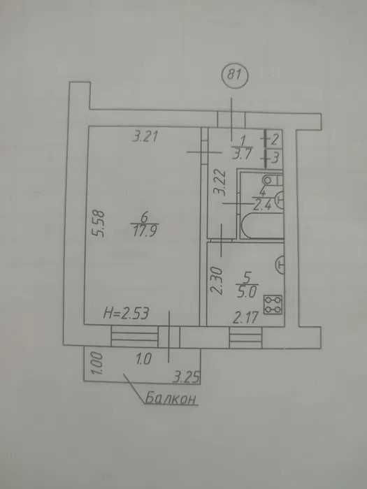 Квартира на район Рокосовського в Чернігові, ID 229045, фото №9