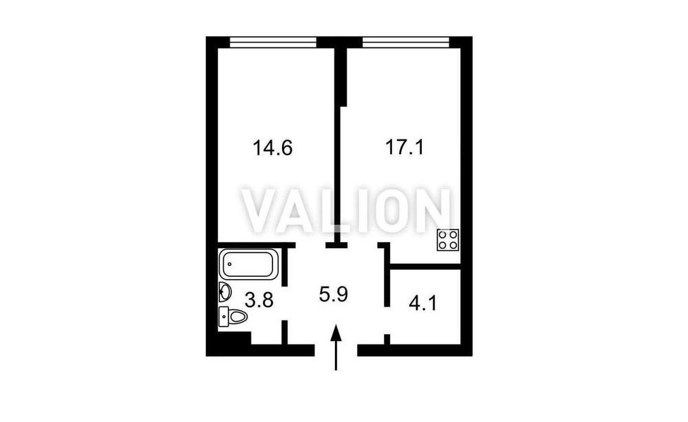 Квартира на вул. Сверстюка, 6в в Києві, ID 212841, фото №9