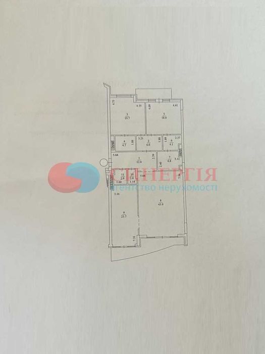 Квартира на вул. Окіпної, 18 в Києві, ID 179850, фото №17