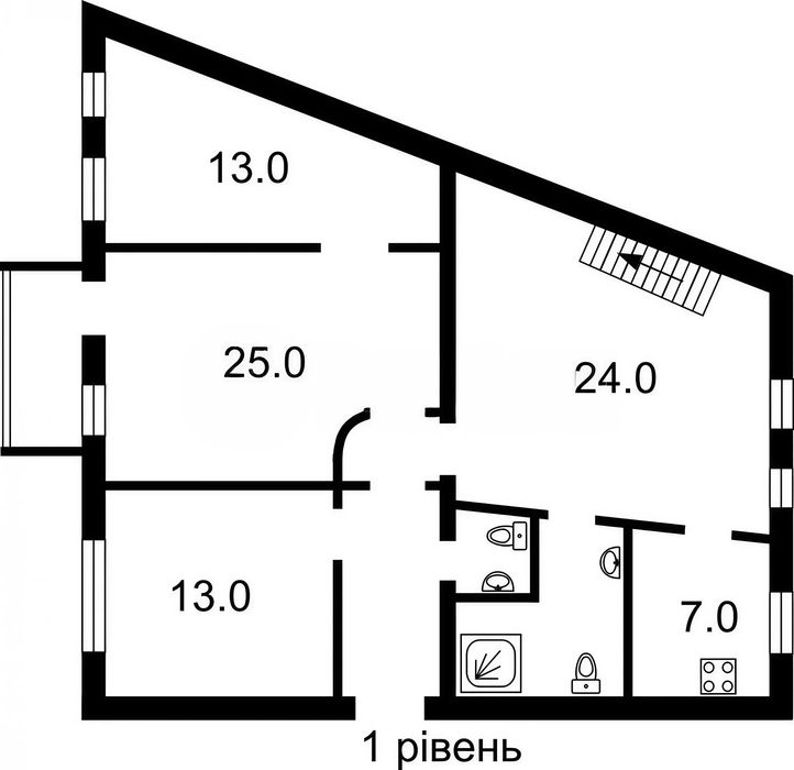 Квартира на вул. Веденська, 6 в Києві, ID 210564, фото №15