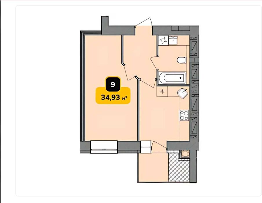 Квартира на ЖК Студентський в Хмельницькому, ID 220703, фото №2