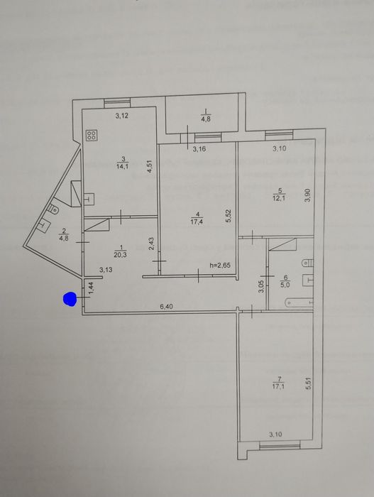 Квартира на вул. Урлівська, 34 в Києві, ID 217404, фото №12