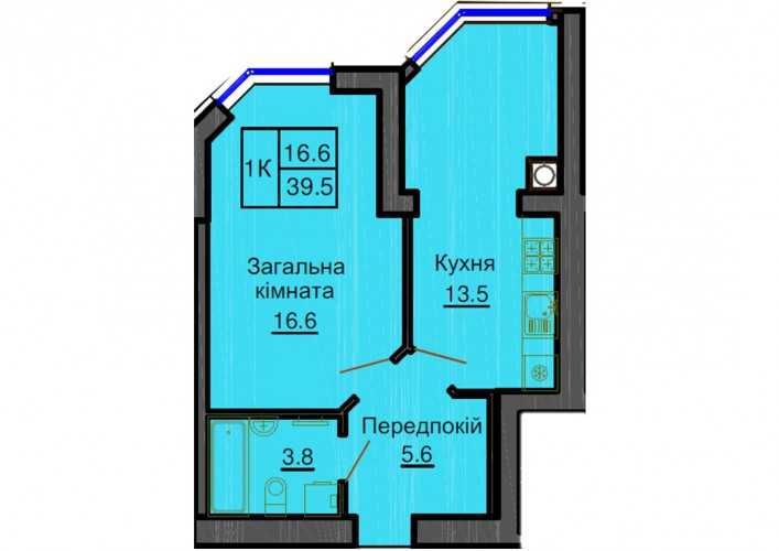 Квартира на ЖК Софія Резиденс в Києві, ID 222782, фото №1