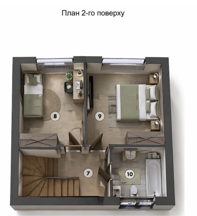 Квартира на вул. Поповича, 17 в Києві, ID 311770, фото №6