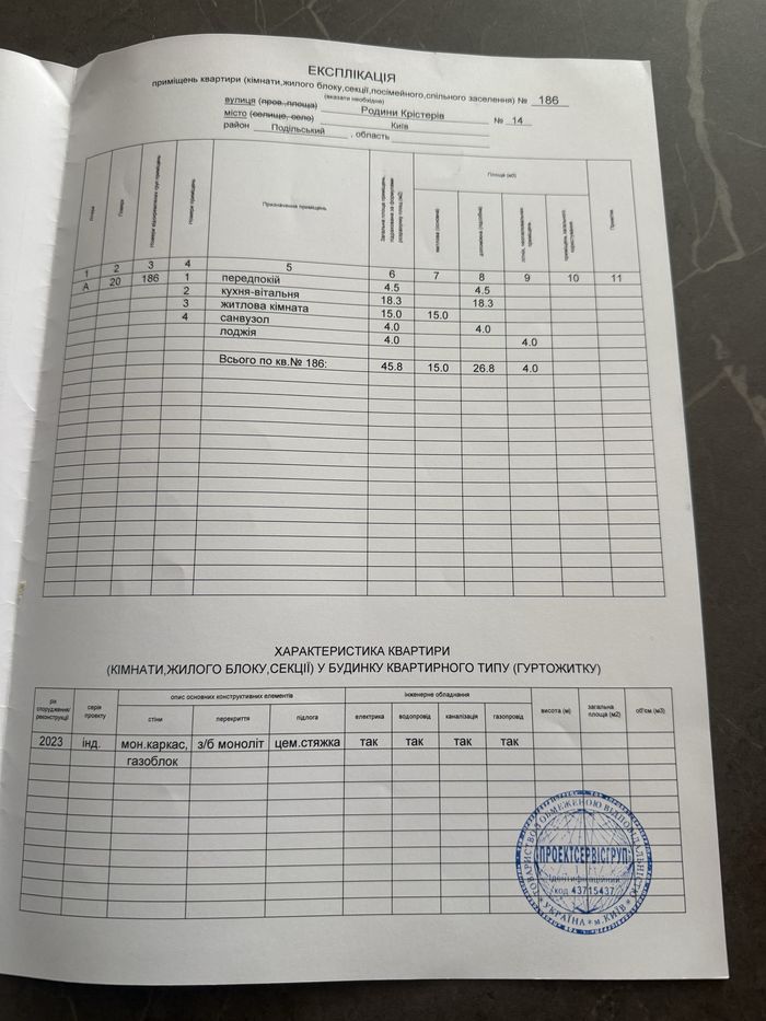 Квартира на ЖК «Варшавський-2» в Києві, ID 256872, фото №13