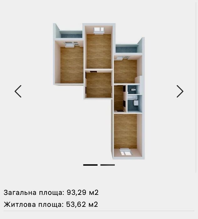 Квартира на вул. Електротехнічна, 43 в Києві, ID 181568, фото №17