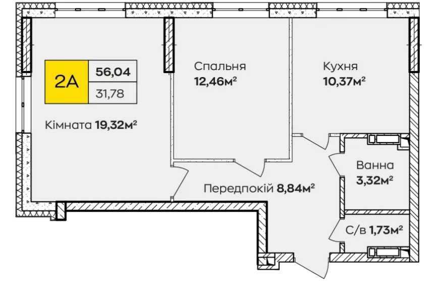 Квартира на ЖК Синергія Київ в Києві, ID 193397, фото №2