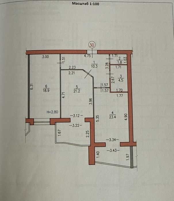 Квартира на ЖК «Преміум Парк» в Житомирі, ID 244644, фото №22