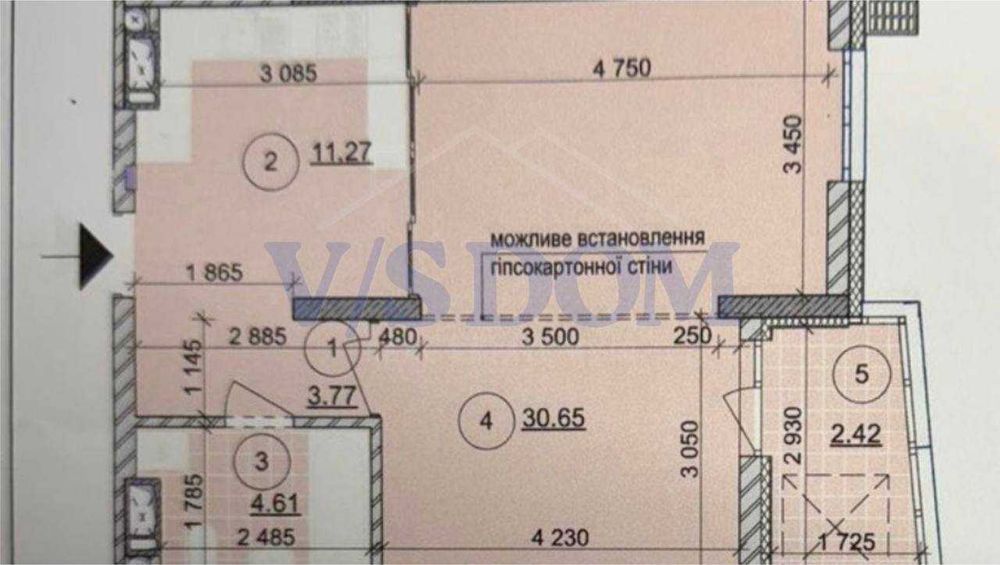 Квартира на вул. Микільсько-Слобідська, 17 в Києві, ID 204650, фото №3