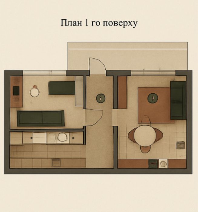 Квартира на вул. Поповича, 17 в Києві, ID 311775, фото №4