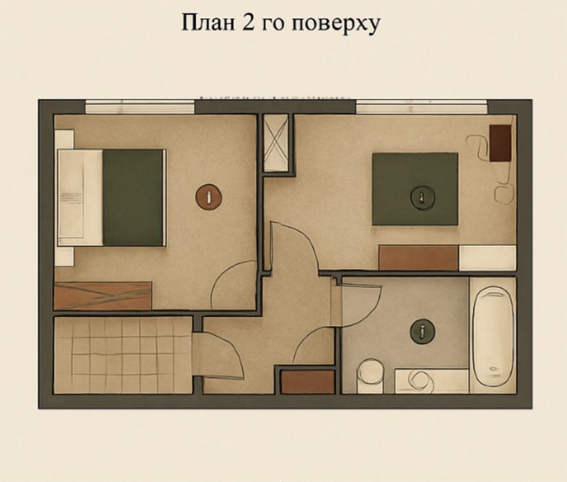 Квартира на вул. Поповича, 17 в Києві, ID 311775, фото №5