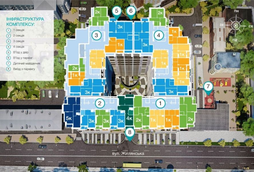 Квартира на вул. Жилянська, 28 в Київ, ID 210056, фото №3