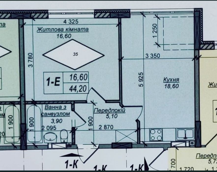 Квартира на ЖК "Нові теремки" в Києві, ID 312007, фото №5