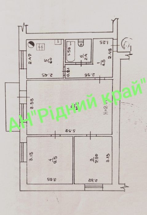 Квартира на р-н Балакіна в Полтаві, ID 182021, фото №1