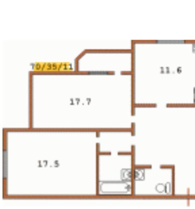 Квартира на вул. Гарматна, 31А в Києві, ID 351036, фото №9