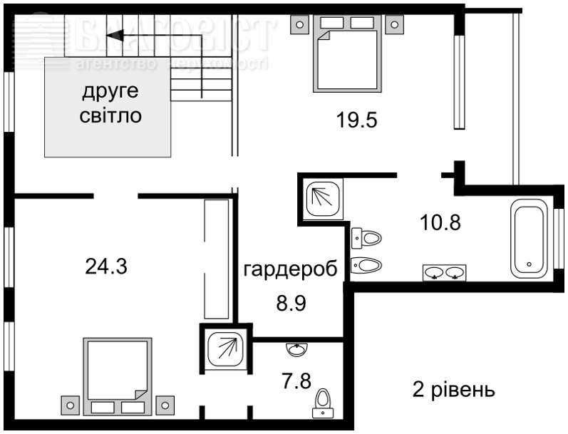 Квартира на вул. Франка, 22/24 в Києві, ID 176909, фото №7