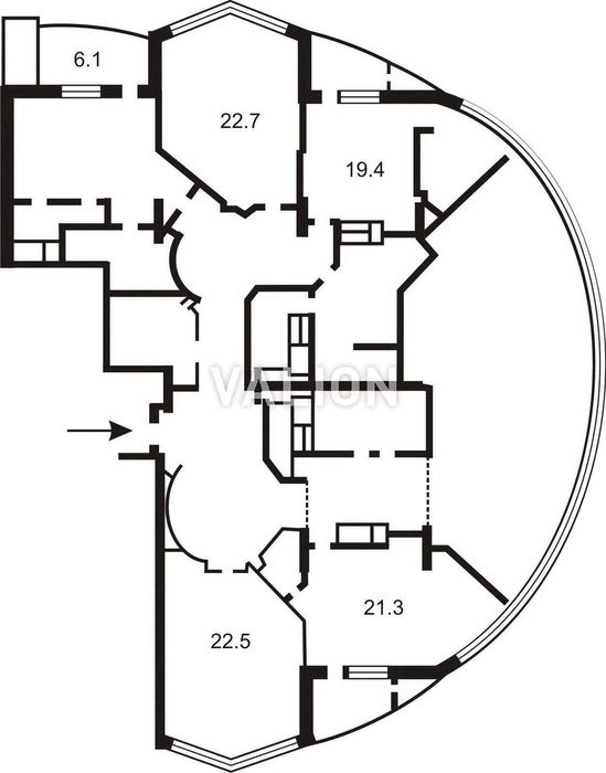 Квартира на бул. Лесі Українки, 23 в Києві, ID 198254, фото №15