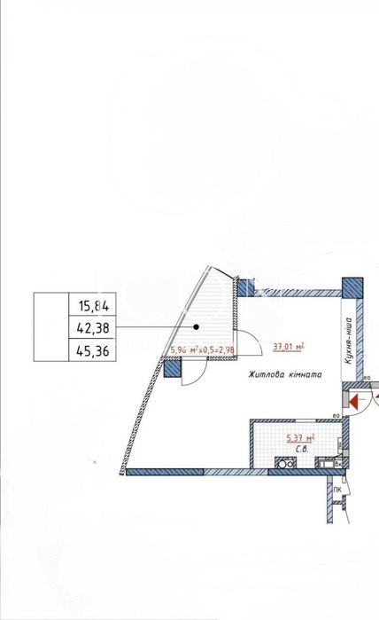 Квартира на Taryan Towers в Києві, ID 194579, фото №3