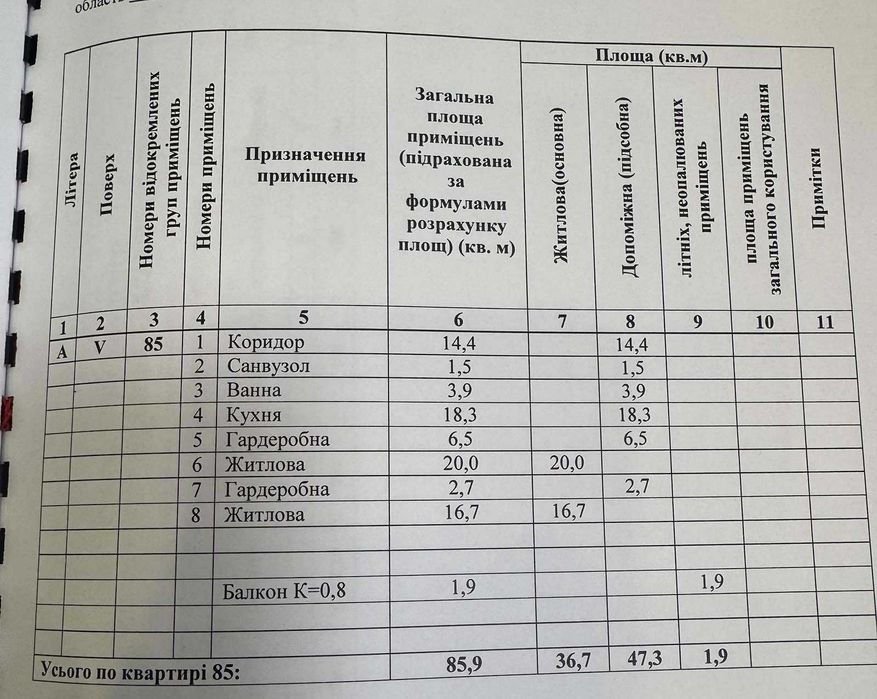 Квартира на вул. Кловський узвіз, 14/24 в Києві, ID 163539, фото №20