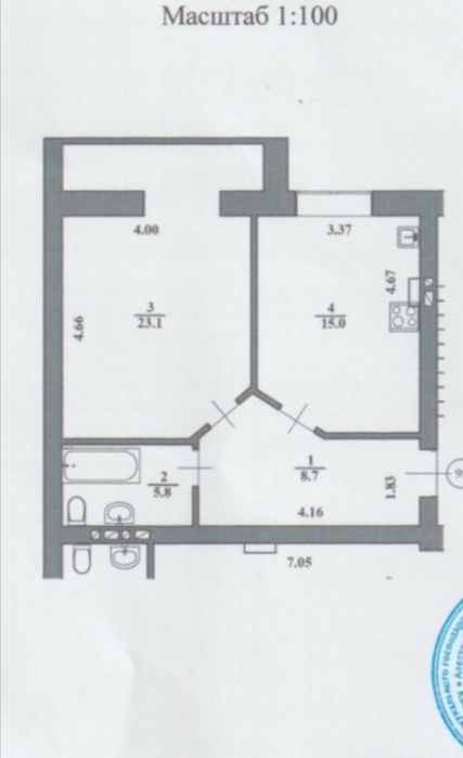 Квартира на Біля метро Університет в Києві, ID 228983, фото №13