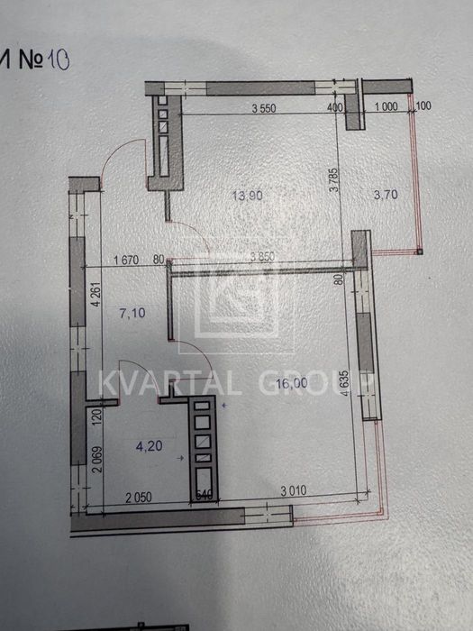 Квартира на ЖК Central House в Києві, ID 239973, фото №24