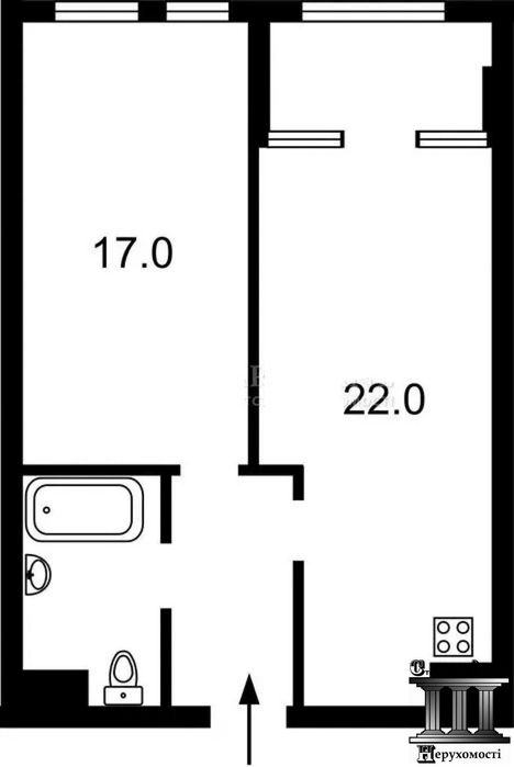 Квартира на вул. Берестейський, 11 в Київ, ID 217464, фото №3