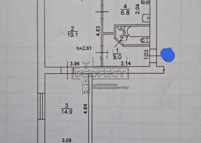Квартира на вул. Лесі Українки, 5 в Києві, ID 187336, фото №11