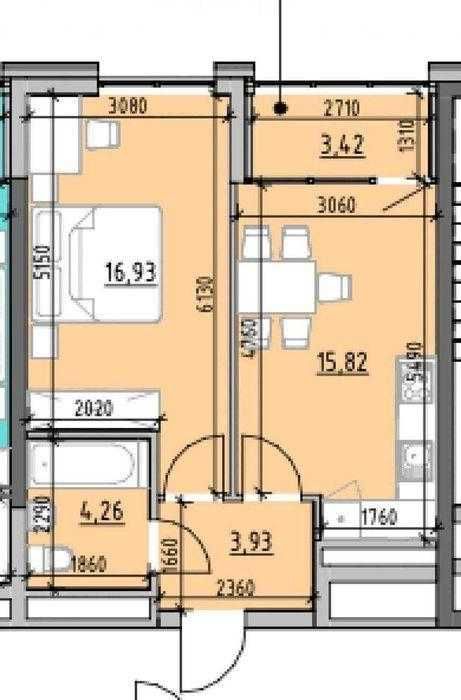 Квартира на ЖК Nordica Residence в Києві, ID 327564, фото №7