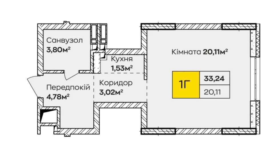 Квартира на ЖК Синергія Київ в Києві, ID 181148, фото №5