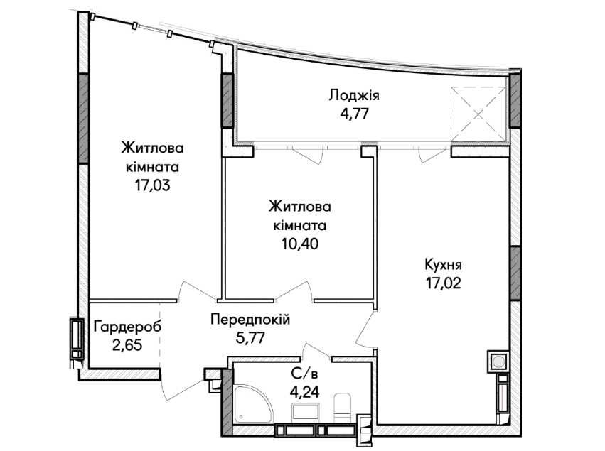 Квартира на Святошинський в Києві, ID 178824, фото №2