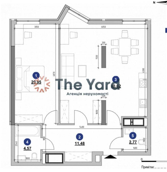 Квартира на шосе Залізничне, 45А в Києві, ID 179363, фото №2