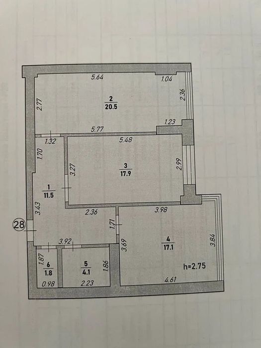 Квартира на мікрорайон Пасічна в Івано-Франківську, ID 175843, фото №13