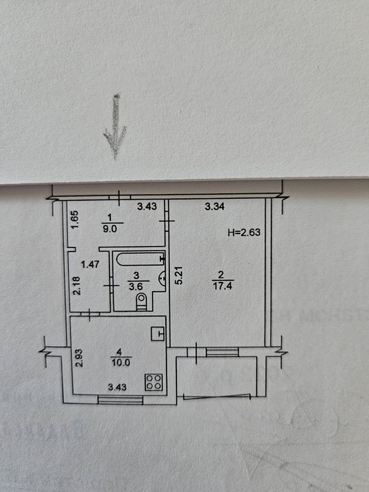 Квартира на просп. Петра Григоренка, 5 в Київ, ID 170355, фото №2