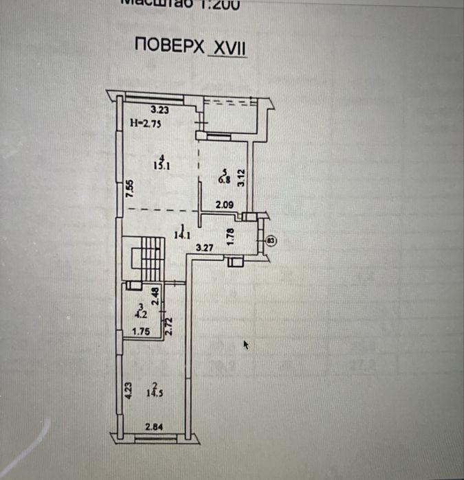 Квартира на пр-т Берестейський, 67 в Києві, ID 283141, фото №1