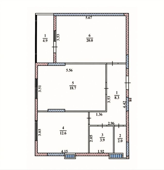Квартира на вул. Білогірська в Тернополі, ID 368683, фото №18