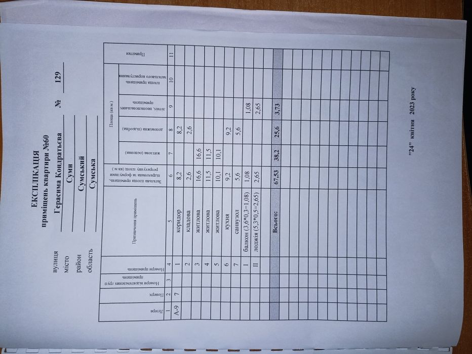 Квартира на вул. Кондратьєва, 129 в Сумах, ID 292271, фото №2