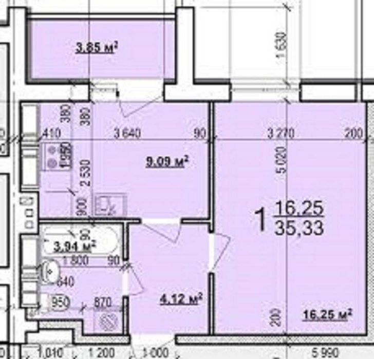 Квартира на вул. Миру, 47 в Харкові, ID 368500, фото №6