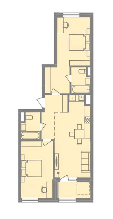 Квартира на вул. Володимира Великого, 2А в Львові, ID 200963, фото №14