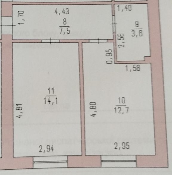 Квартира на вул. Балківська в Одесі, ID 200377, фото №8