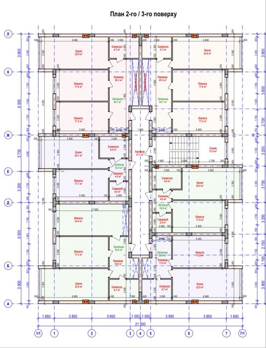 Квартира на Корбутовка в Житомир, ID 228706, фото №3