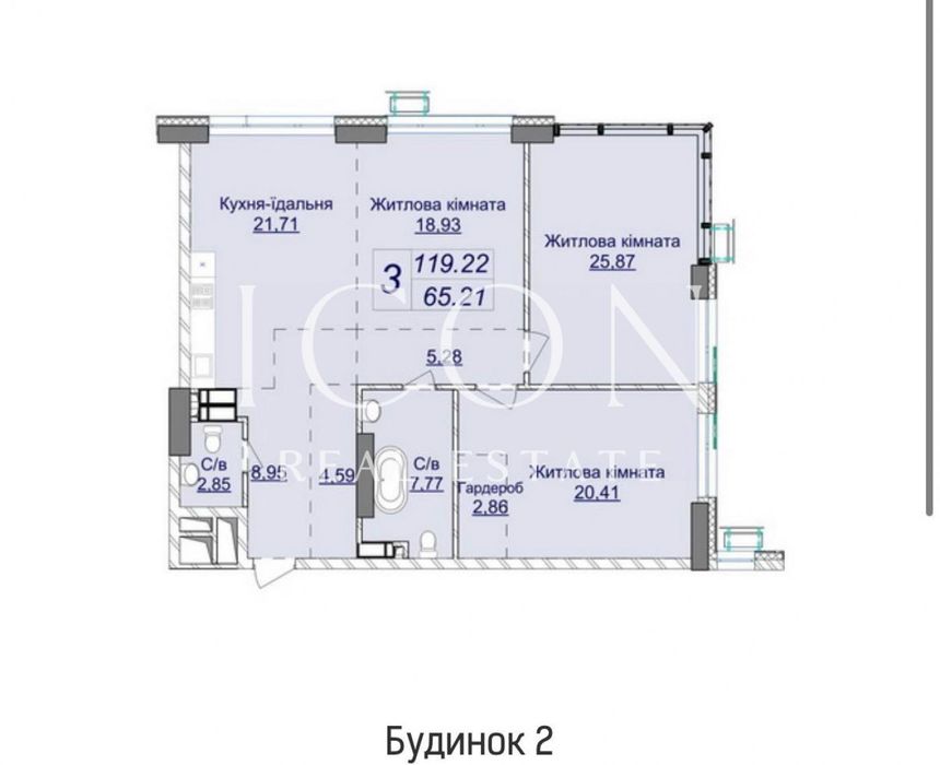 Квартира на вул. Драгомирова Верхогляда, 22Б в Києві, ID 183999, фото №7