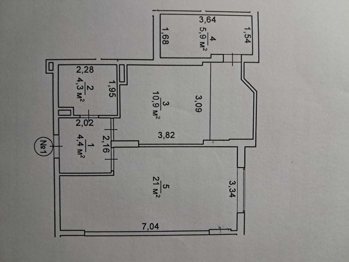Квартира на вул. Тараскова, 11А в Черкасах, ID 376394, фото №3